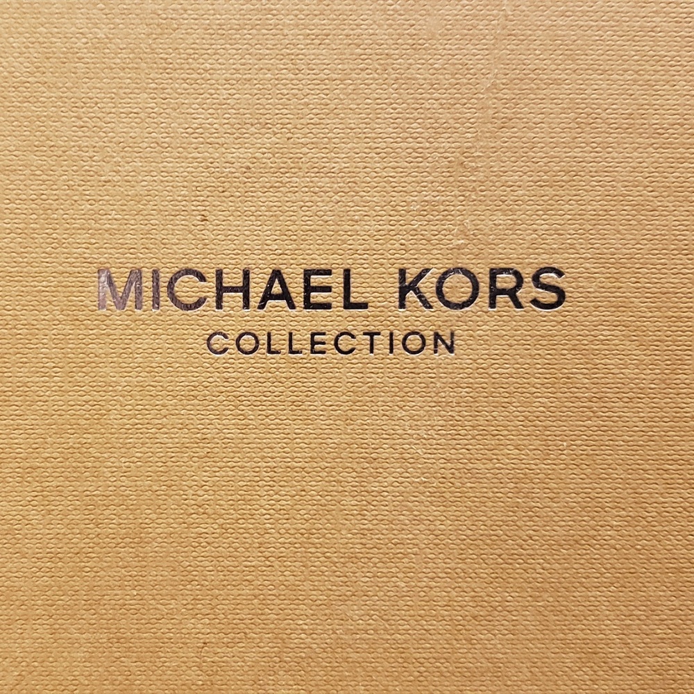 Michael Kors Collection Hi-Heel Leather Sandal NWT - Picture 7 of 8